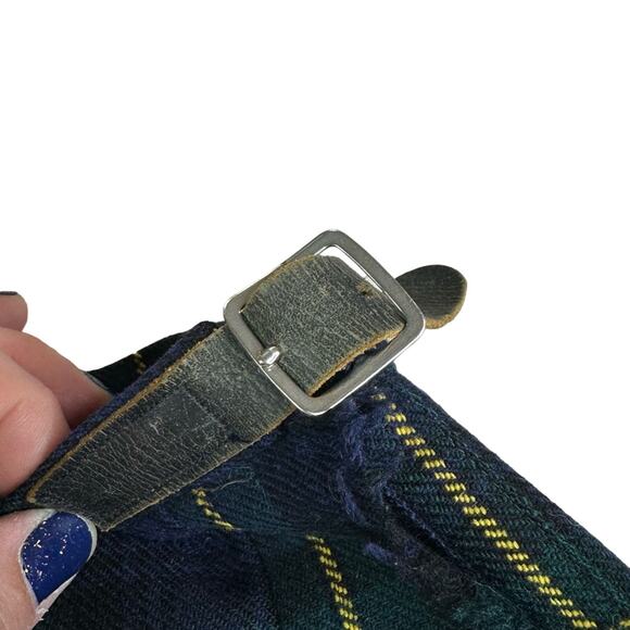 Vintage Mosbrook Plaid Tartan Academia Will Pleated Midi Kilt - Picture 4 of 6